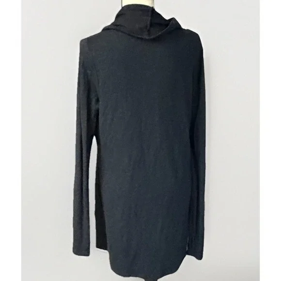 Cabi 3628 Black Cowl Neck Tunic Top Womens M Long Sleeve Stretch - Picture 4 of 9